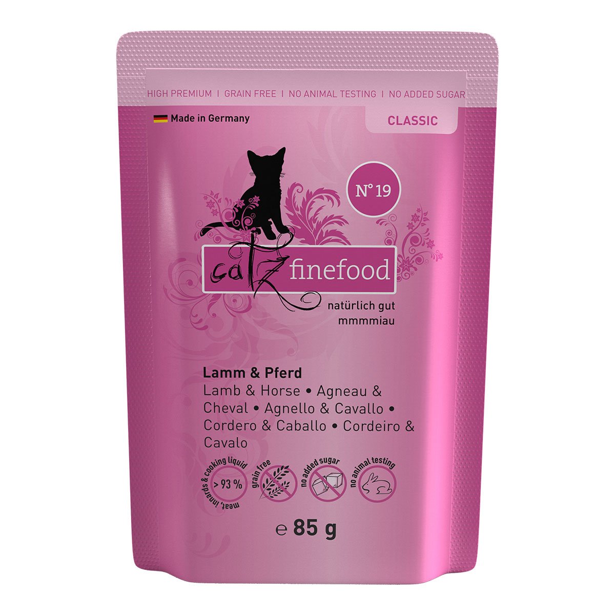 catz finefood - No. 19 Lamm & Pferd 16x85g von Catz Finefood