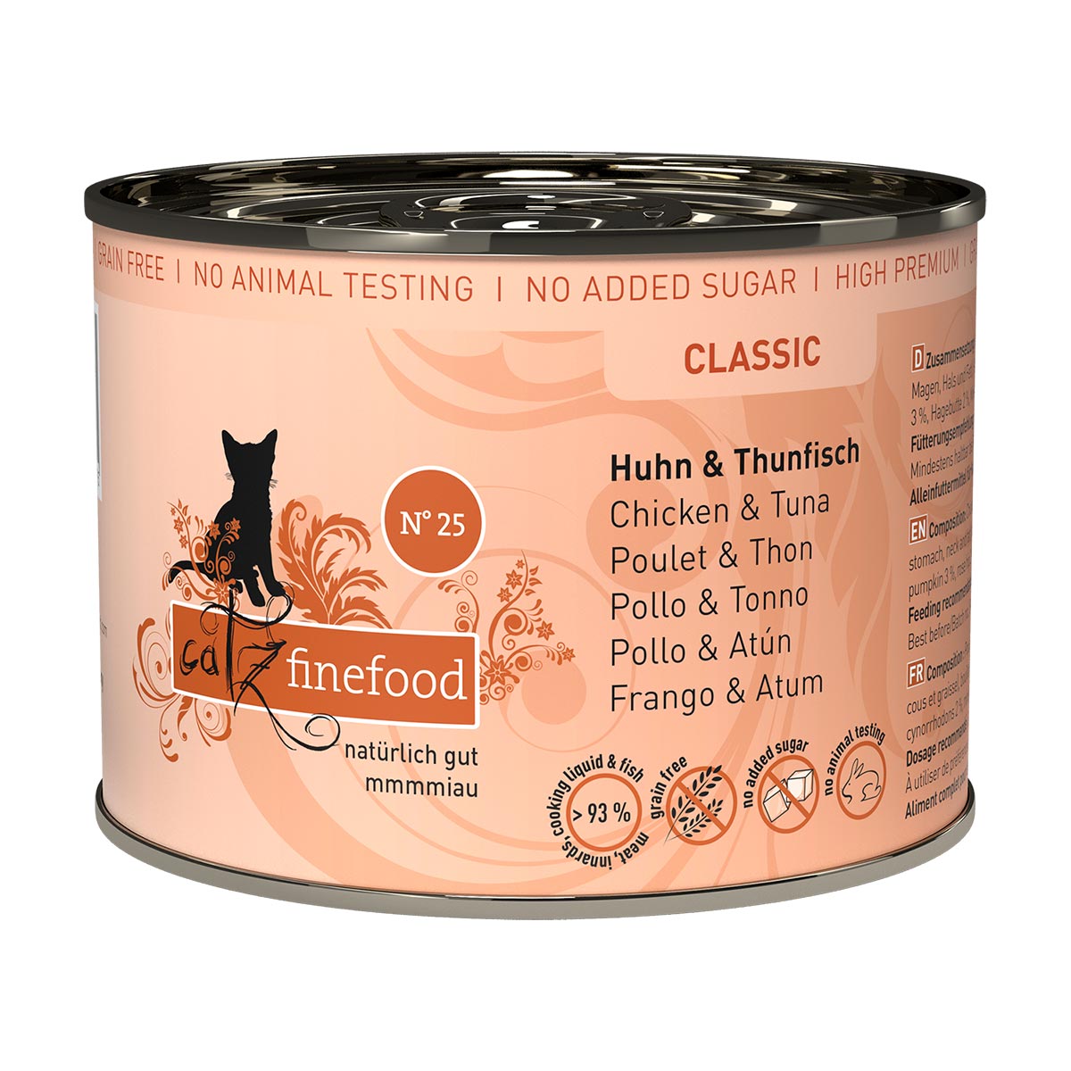 catz finefood - No. 25 Huhn & Thunfisch 24x200g von Catz Finefood