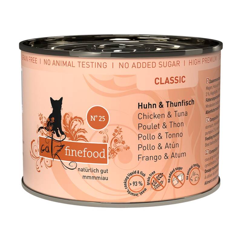 catz finefood - No. 25 Huhn & Thunfisch 24x200g von Catz Finefood