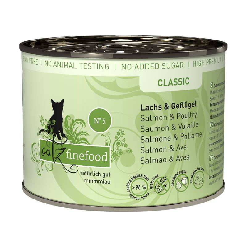 catz finefood - No. 5 Lachs 6x200g von Catz Finefood