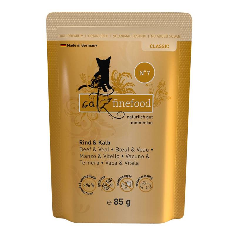 catz finefood - No. 7 Rind & Kalb 16x85g von Catz Finefood