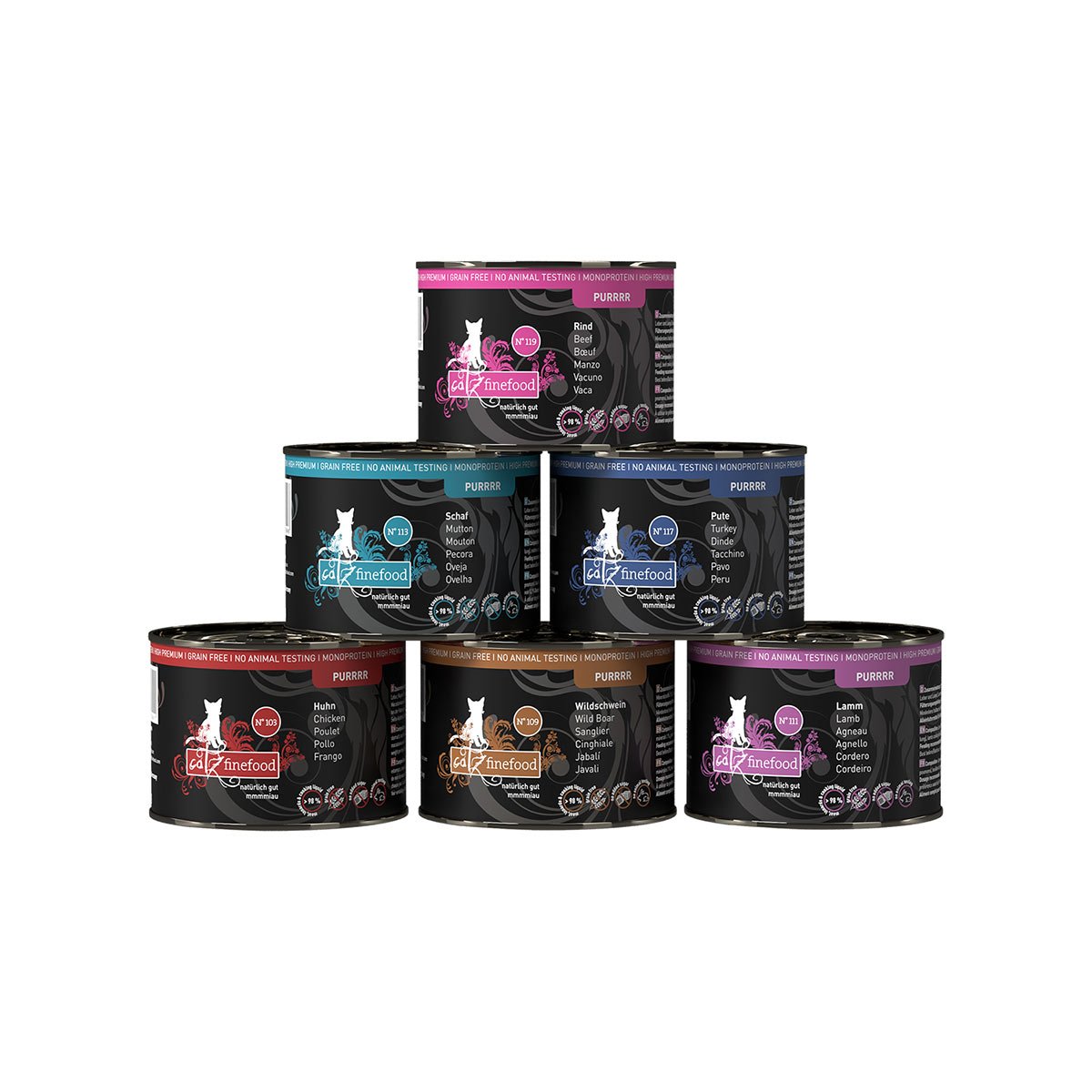 catz finefood Purrrr Collection I 24x200g von Catz Finefood