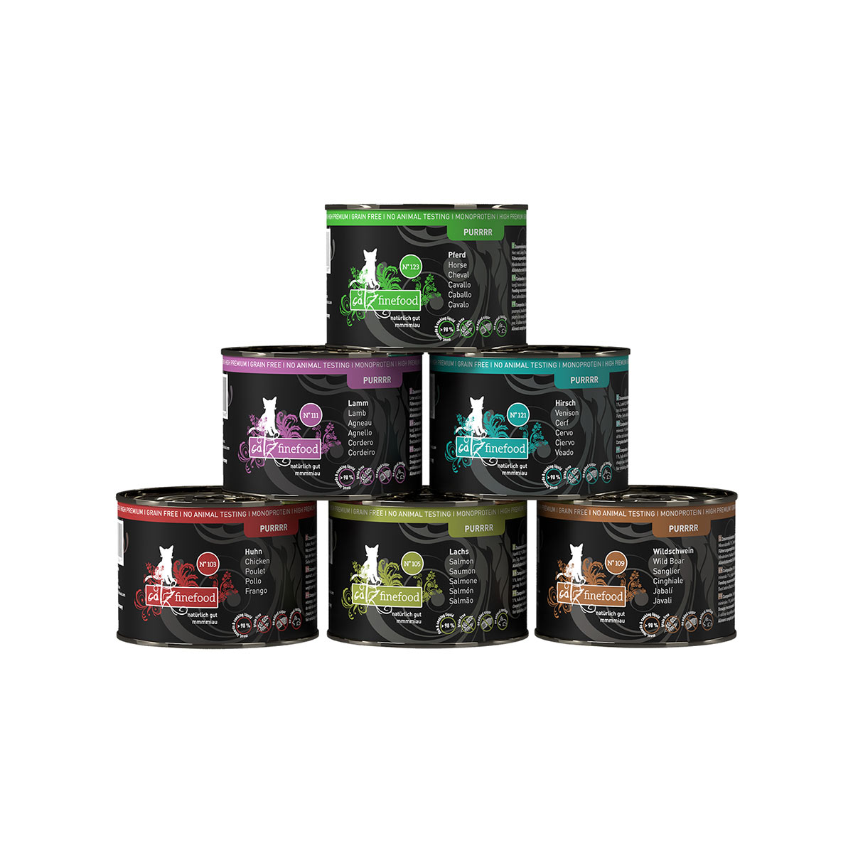 catz finefood Purrrr Collection II 6x200g von Catz Finefood