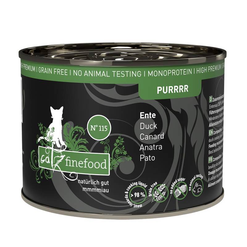 catz finefood Purrrr N° 115 Ente 6x200g von Catz Finefood