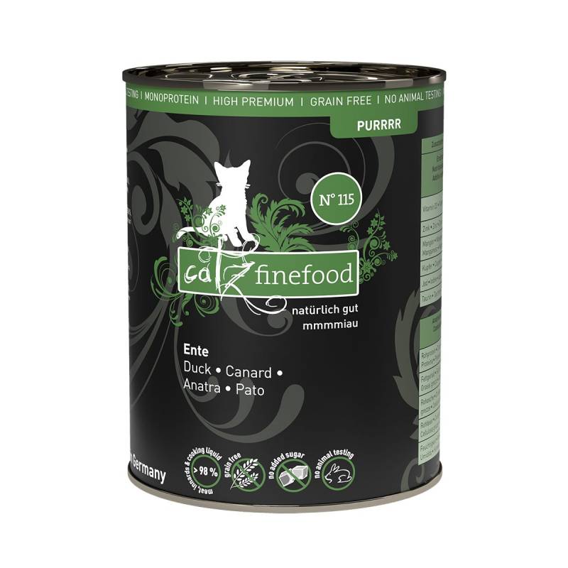 catz finefood Purrrr N° 115 Ente 6x400g von Catz Finefood