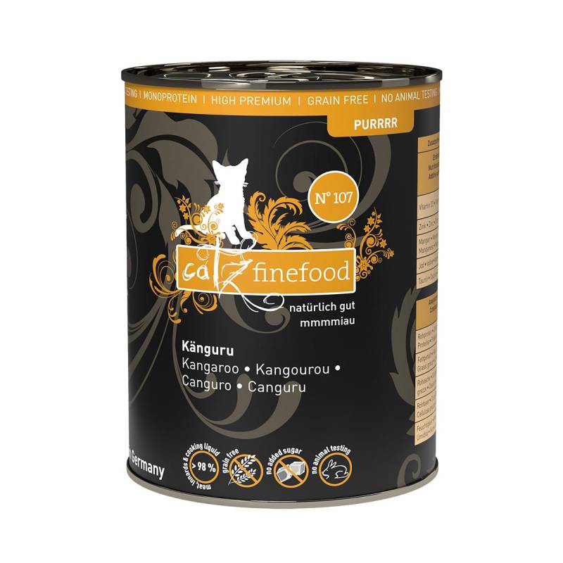 catz finefood Purrrr No.107 Känguru 24x400g von Catz Finefood