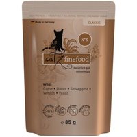 Catz finefood Nassfutter Katze Classic Adult 8x85 g No. 9 Wild von Catz Finefood