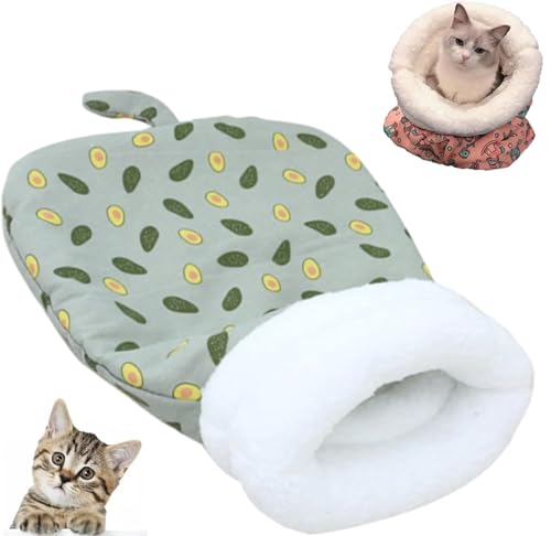 Cat Sleeping Bag - 2025 New Cat Sleeping Bag for Indoor Cats, Sleeping Bag for Cats, Cat Winter Sleeping Bag, Cat Bed Cave Sleeping Bag (C) von Cautorsy