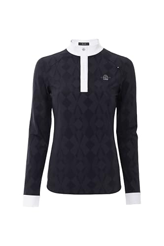 Cavallo Damen Turniershirt Danara Black 40 von Cavallo