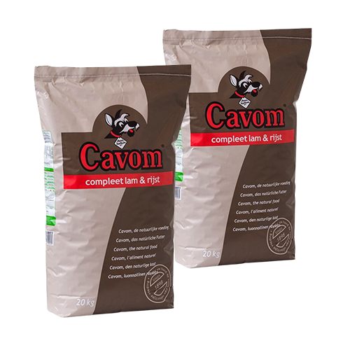 Cavom Compleet Lamm & Reis Hundefutter 2 x 20 kg von Cavom