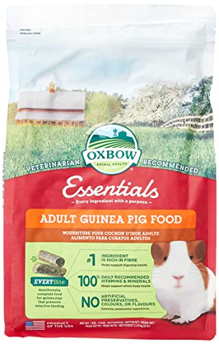 Petlife Oxbow Cavy Cuisine Komplettfutter für ausgewachsene Meerschweinchen, 2,2 kg von Oxbow