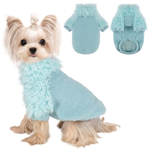 Hundekleidung für kleine Hunde, Hundepullover, Weste, Chihuahua, weich, dehnbar, Welpenkleidung, Wintermantel, Haustierkleidung, Pullover für kleine Hunde von Ccurrili