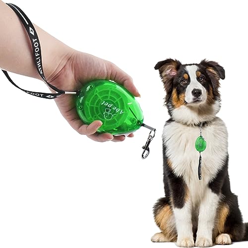 Cdipesp Mini Retractable Dog Leash with 8ft Strong Nylon Tape, Hands Free Portable Lightweight Walking Leash with Wrist Strap for Small Dogs Cats, One Hand Brake, Tangle Free Pull Force up to 11.8 kg von Cdipesp