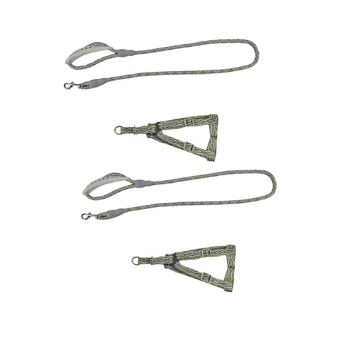 CeaBulo Haustierkabelbaum Leine Set Trainingswestegröße Ohne Zugdesign Mit Leinen Ideal Für Welpen Und Kleine Rassen CeaBulo Haustierkabelbaum Leine Set Trainingswestegröße Ohne Zugdesign Mit Leinen Ideal Für Welpen Und Kleine Rassen von CeaBulo