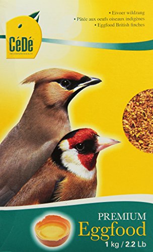 Cédé, Eierfrikadelle für Einheimische Vögel 1 kg, Vogelfutter, mit frischen Eiern, enthält hochwertiges Protein, voller Vitamine, Nahrungsergänzungsmittel von Cédé