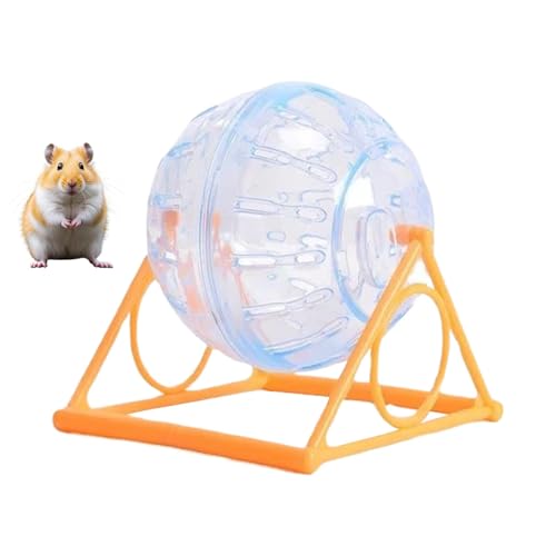 Celuicion Hamster -Übungsball, Rennmakrad - Gerbil -Laufrad mit Stand,Lustige Chinchilla -Spielzeuge, Käfigzubehör zur Reduzierung der Langeweile, Erhöhung der Aktivität, Spielen von Celuicion