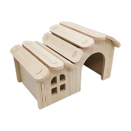 Celuicion Hamsterheim - Hamstergehege | Nagetierhaus Aus Holz Mit Schlafplatz & Spielbereich Für Hamster Frettchen Goldhamster Unterwegs Und Draußen Celuicion Hamsterheim - Hamstergehege | Nagetierhaus Aus Holz Mit Schlafplatz & Spielbereich Für Hamster Frettchen Goldhamster Unterwegs Und Draußen von Celuicion