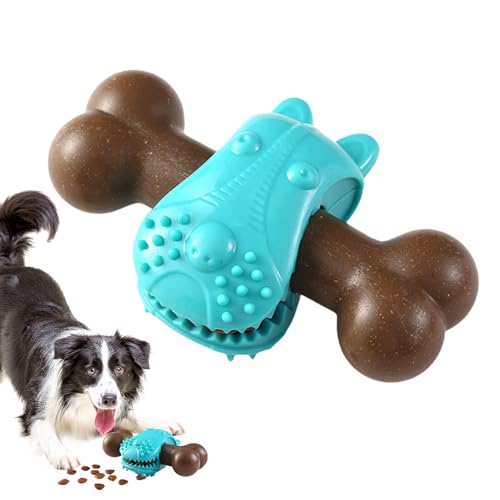 Celuicion Kauspielzeug für Aggressive, Hund kauert Spielzeug | Zahnen Kau -Übungsknochen - Interaktiver Hundespielzeug -Puzzle -Feeder zum von Zahnen Langeweile Relief orale Reinigung Celuicion Kauspielzeug für Aggressive, Hund kauert Spielzeug | Zahnen Kau -Übungsknochen - Interaktiver Hundespielzeug -Puzzle -Feeder zum von Zahnen Langeweile Relief orale Reinigung von Celuicion