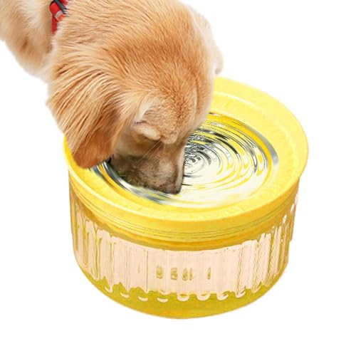 Celuicion Wasserschale für Katzen ohne Verschütten, Wasserfutter für Katzen | 1800 ml Spill Proof Water Bowl Spender,Waterer große Kapazität, Haustier liefert langsames Trinken für Hunde und Katzen, von Celuicion