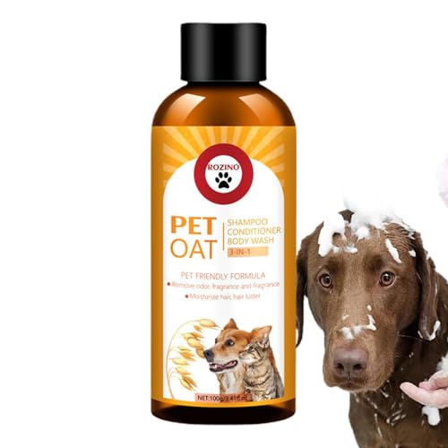 Haustiershampoo für Hunde,Shampoo für Hunde,Welpen-Tiefenreinigungsshampoo - Hundeshampoo, Badezubehör für Katzen, Hunde, Welpenshampoo, Spülung, feuchtigkeitsspendend für sanfte Haut von Celuicion