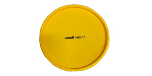 Cemil Basics, Hunde-Frisbee-Spielzeug, fliegende Scheibe, kleine Hunde, 22,9 cm, Gelb von Cemil Basics