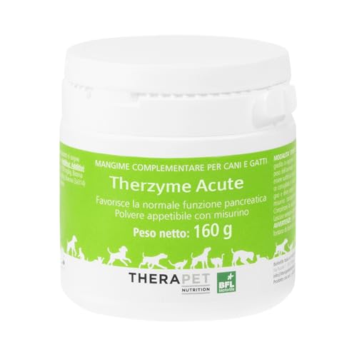 CentroVete Therzyme Acute 160g Ergänzungsfuttermittel Hunde und Katzen von CentroVete