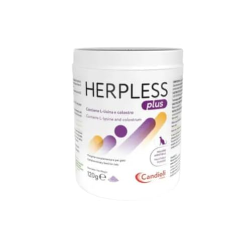 Centrovete Herpless Plus Appetables Pulver 120 g Ergänzungsfuttermittel für Katzen von Centrovete