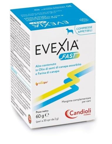 Evexia fast 30 Tabletten Ergänzungsfuttermittel für Hunde von Centrovete