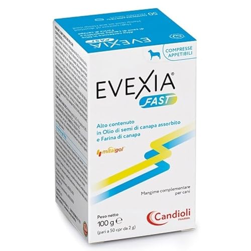 Evexia fast 50 cpr. Ergänzungsfuttermittel für Hunde von Centrovete