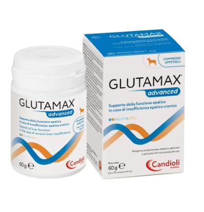 GLUTAMAX Advanced (30 CPR) – Gegen chronische Leberinsuffizienz bei Hunden von Centrovete