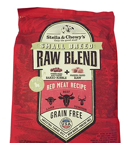 Stella and Chewy's Small Bred Raw Blend, 10 Pound, Red Meat Recipe, Grain-Free Dog Food von Cenyo