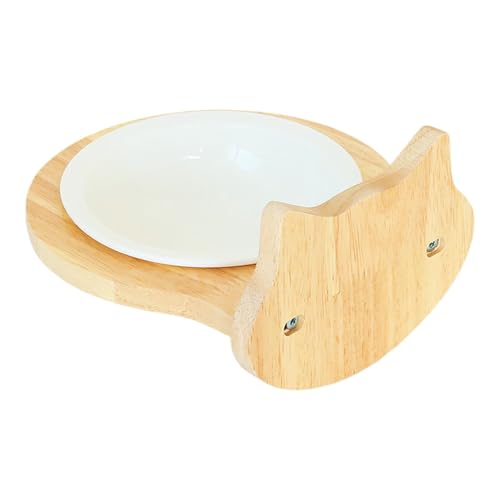 Cat Bowl, Dog Feeding Bowl, Ceramic Construction Unique Suspension Design Pet Food Container for Dogs, Cat, Rabbits, and Other Small Animals, 7.09x7.09x5.91 Inches von Ceprznvey