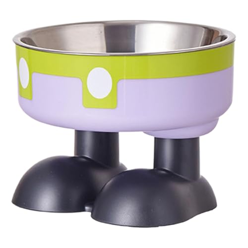 Cat Food Bowl, Cat Bowl, Large Foot Cat Bowl, Creative Cat Feeding Bowls, Elevated Cat Food Bowl for Dry and Wet Food Tilted Raised Cat Bowl for Comfortable Eating, 5.51x5.51x4.13in von Ceprznvey