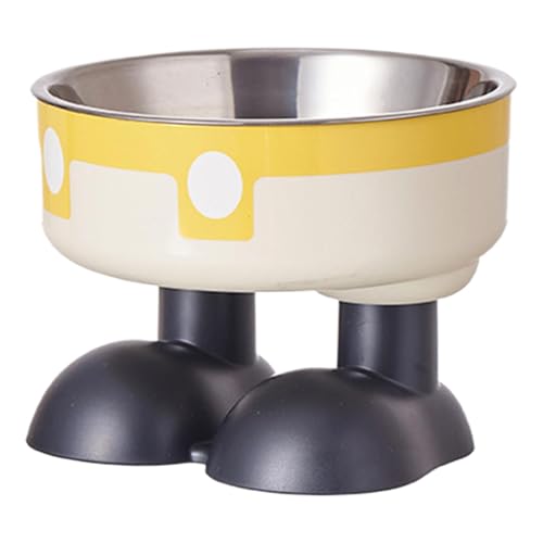 Cat Food Bowl, Cat Bowl, Large Foot Cat Bowl, Creative Cat Feeding Bowls, Elevated Cat Food Bowl for Dry and Wet Food Tilted Raised Cat Bowl for Comfortable Eating, 5.51x5.51x4.13in von Ceprznvey