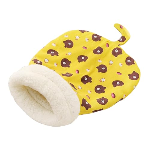 Cat Winter Bed, Cat Sleeping Bag, Warm Cat Sack, Winter Pet House, Cozy Puppies Nest Bed, Soft and Warm Pet Sack, Comfortable Pet Cave Bed, 12.6x19.69x16.93 Inches for Rest and Relaxation von Ceprznvey