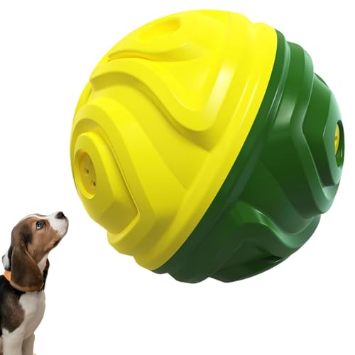 Ceprznvey Dog Chew Toy, Interactive Pet Ball, Portable Teething Toy, Sturdy Thermoplastic Rubber, Creative Design, Efficient Indoor-Outdoor Use, 4.57x4.53x4.53 Inches von Ceprznvey