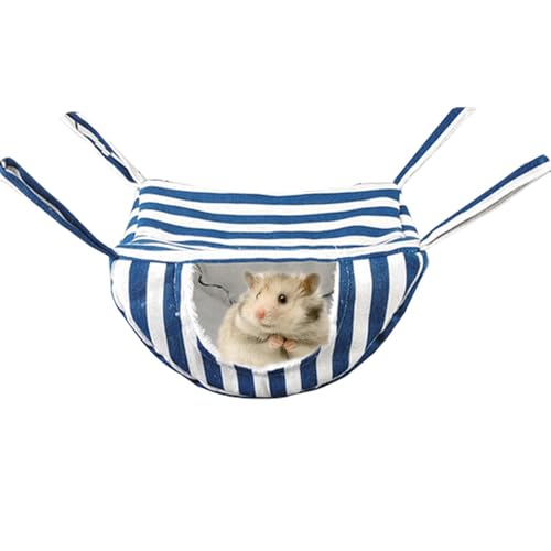 Ceprznvey Hängematte für Kleintiere, Frettchenbett, Chinchilla-Hängematte – Hamsterbett, Meerschweinchen, Hängematte, warmes Bett für Frettchen, Chinchilla, Zuckergleiter, Kleintiere von Ceprznvey