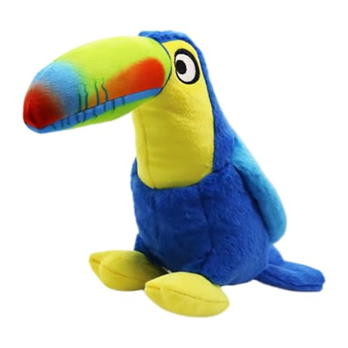 Ceprznvey Parrot Plush Toy, Squeaky Toy, Large Breed Dog Toy, Parrot Dog Toy, Soft Plush Parrot Toy, Squeaky Parrot Dog Toys, Cute Dog Toys, Funny Pet Supplies for Small Medium Large Breed Dog von Ceprznvey