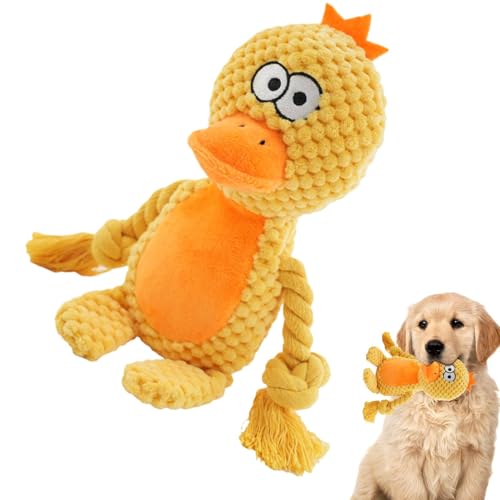 Ceprznvey Plüschhund-Spielzeug, Spielzeug in Form eines Squeaky Bite, Dog Stuffed Tiere, Kauspielzeug, widerstandsfähiges Hundespielzeug, Kaugummi, Hundespielzeug, Hundespielzeug für Behavioral von Ceprznvey