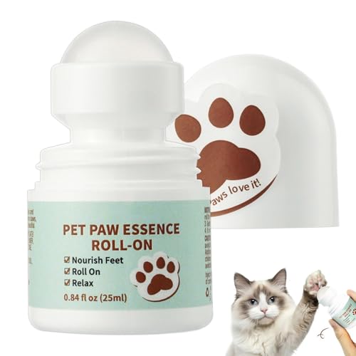 Ceprznvey Roll Dog Paw Balm, Paw Balm Roller, Dog Paw Protector, Dog Paw Soother Balm, Dog Paw Protector, Moisturizes and Soothes Irritated Paws Cream for Dryness, for Paw Pads von Ceprznvey