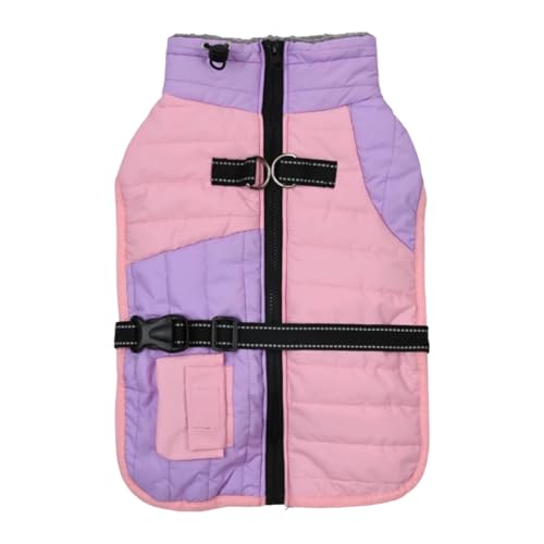 Dog Winter Coat, Puppy Jacket for Cold Winter, with Traction Holes Pet Pullover Jumper, Pet Cold Weather Coat, Thickened for Small Dogs Medium-Sized Dogs, L Size: 216g, XL Size: 240g 2XL: 292g von Ceprznvey