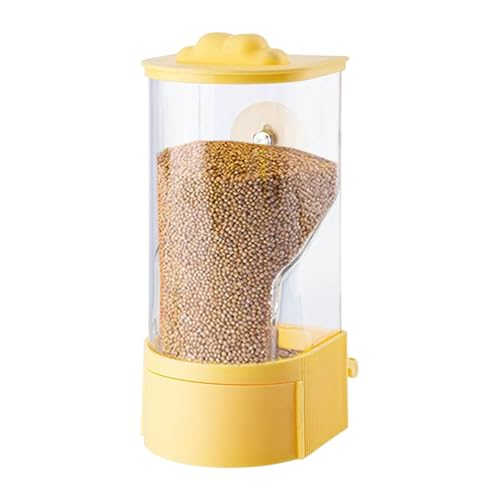 Parakeet Feeder, Automatic Bird Food Dispenser, Husks Separation Perch, Ideal for Bluebird, Finch, and Sparrow, Efficient and Easy Mount Design, 7.48x3.15 Inches von Ceprznvey