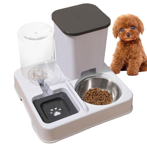 Smart Cat Feeder, Non-Slip Water Feeder, Automatic Cat Feeder and Water, Large Feeder, Portable Feeders, Automatic Water Dispenser, Pet Supplies for Small Medium Large Breed Cat von Ceprznvey