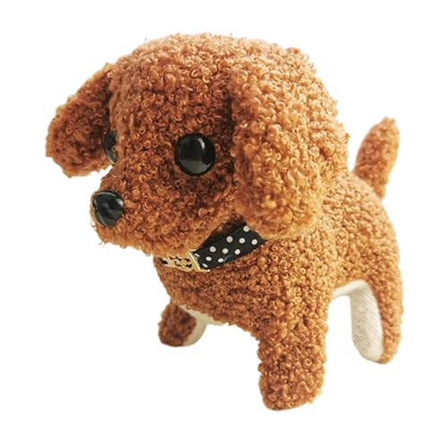 Toy Dogs, elektronischer interaktiver Dog, Stuffed Dog Plüschtier, realistisches elektronisches Pet, Toy Dogs That Walk und Bark, Interaktives elektronisches Haustier Plüschtier, realistisches Walking von Ceprznvey