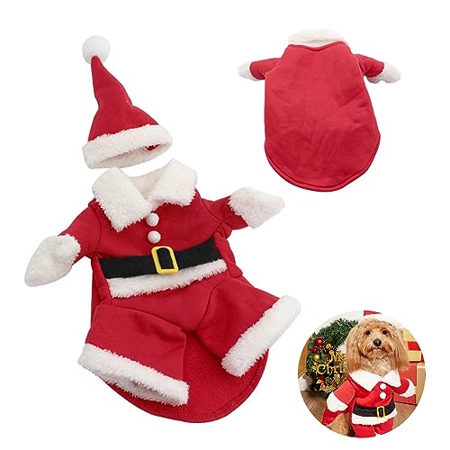 Weihnachten Katzenkostüm Hundekostüm,Weihnachts Katze Kleidung,Weihnachten Haustier Kleidung,Hundekostüme Weihnachten,Haustier Weihnachten Outfit,Christmas Costumes Für Katze,Weihnachten Hundekostüm,L von Cerioll