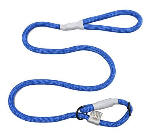 Cesar Millan Leine - Trainingsleine für Hunde - 2in1 Halsband Hund und Leine - Slip Lead - Retrieverleine mit integrierter Halsung, Wetterfestes Tau - Länge 120cm Durchmesser 1,2cm Farbe Schwarz von Cesar Millan