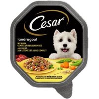 Cesar Landragout 14x150g Huhn-Stückchen, Naturreis und Gemüse von Cesar