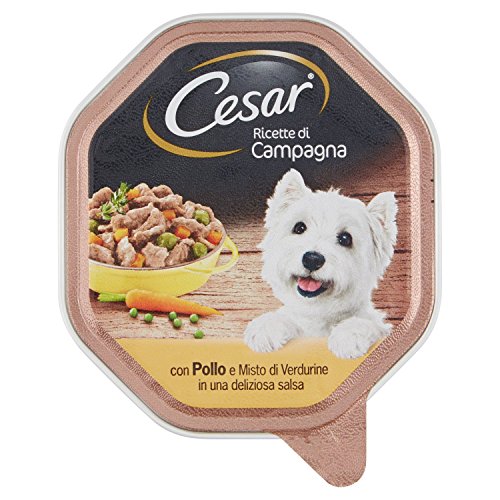 Cesar Huhn und gemischtes Gemüse - 12 Stück von 150 g [1800 g] von Cesar