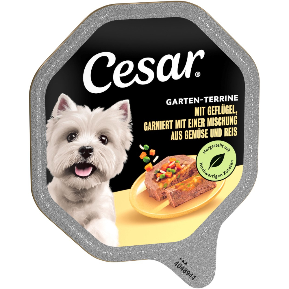 Megapack Cesar Schale 14 x 150 g - Geflügel, Gemüse und Reis Megapack Cesar Schale 14 x 150 g - Geflügel, Gemüse und Reis von Cesar