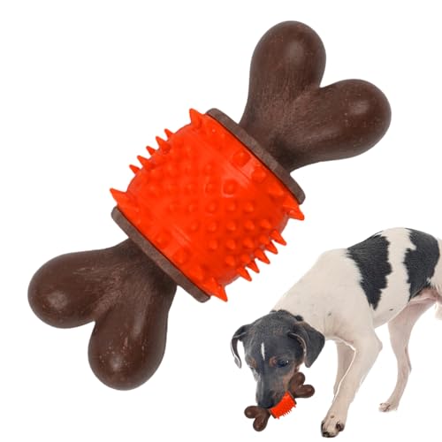Chaies Beißspielzeug für Welpen | Langlebiges und harmloses Welpenspielzeug, Kauspielzeug für Welpen | Welpenspielzeug zur Zahnreinigung, Hundeknochenspielzeug für große Hunderassen, mittelgroße von Chaies